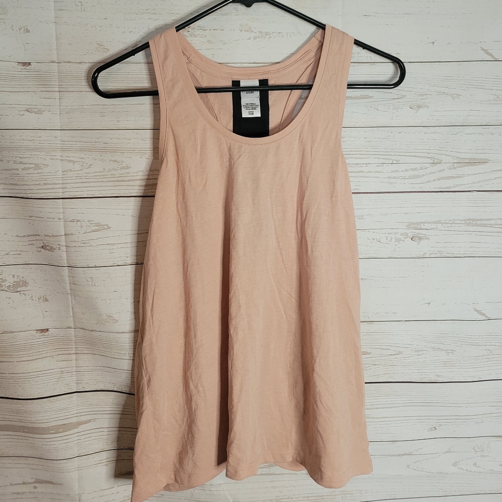 Peachy tan victoria secret sport small muscle gym tank